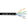 Weltron 1000Ft Black Cat6 Solid Cable Utp Cmr T2404L6-BK